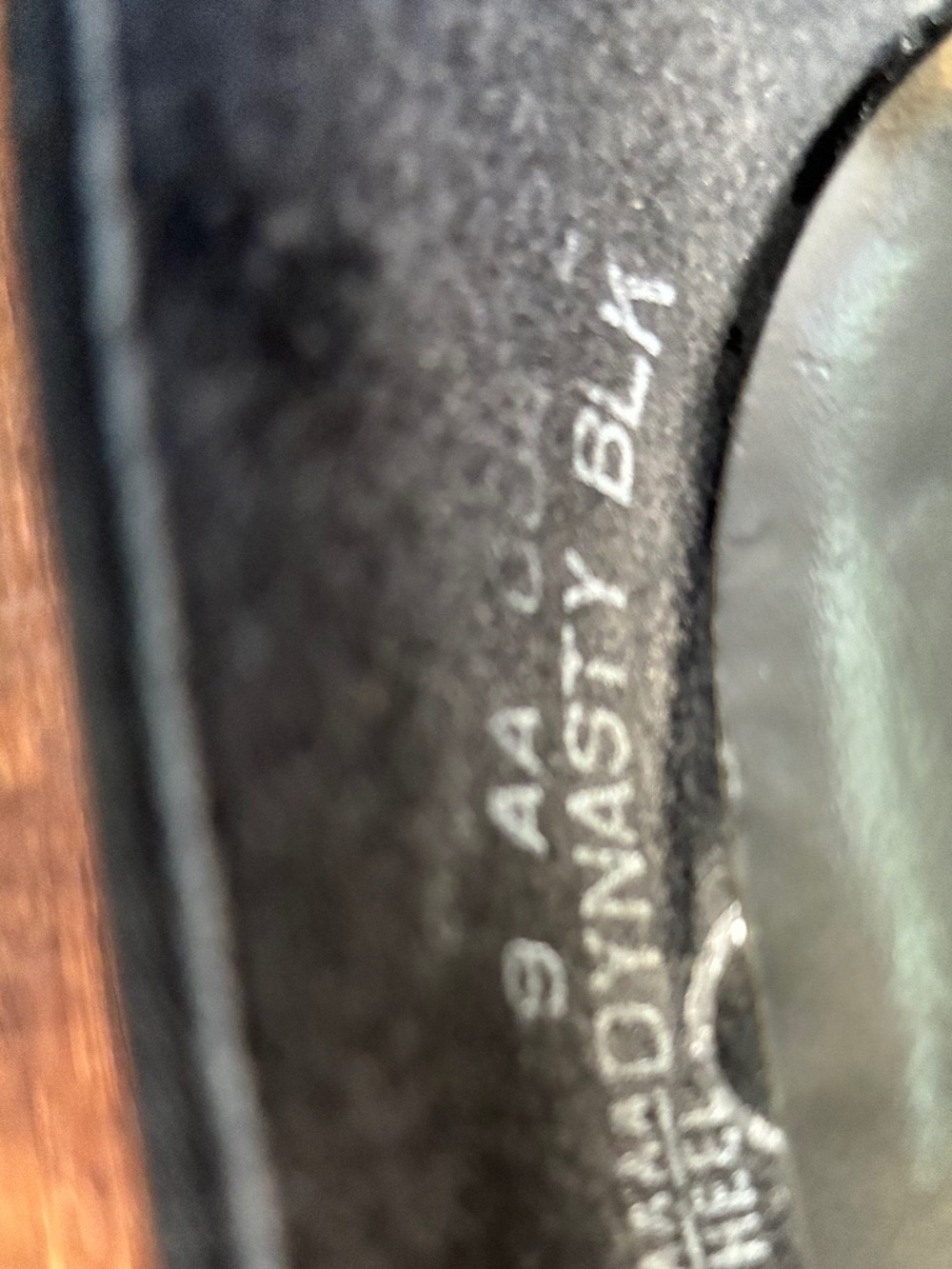 Vintage PRIVATE COLLECTION Black Velvet High Heel Shoes - Picture 5 of 5